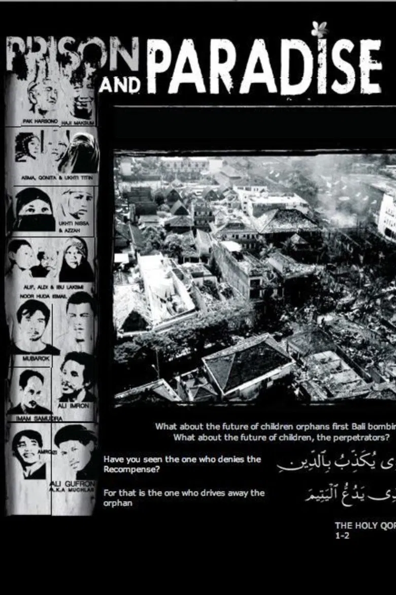 Prison and Paradise poster background