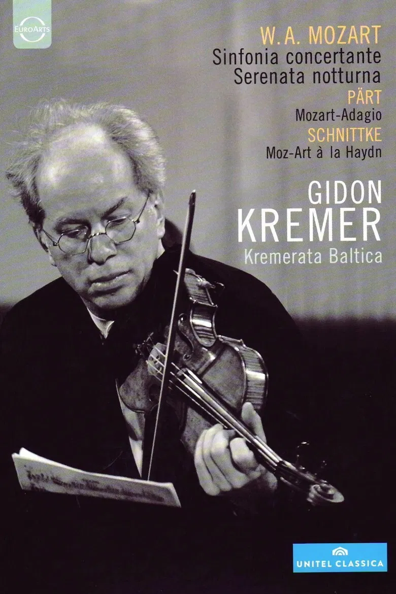 Gidon Kremer & Kremerata Baltica: Mozart, Pärt, Schnittke poster background