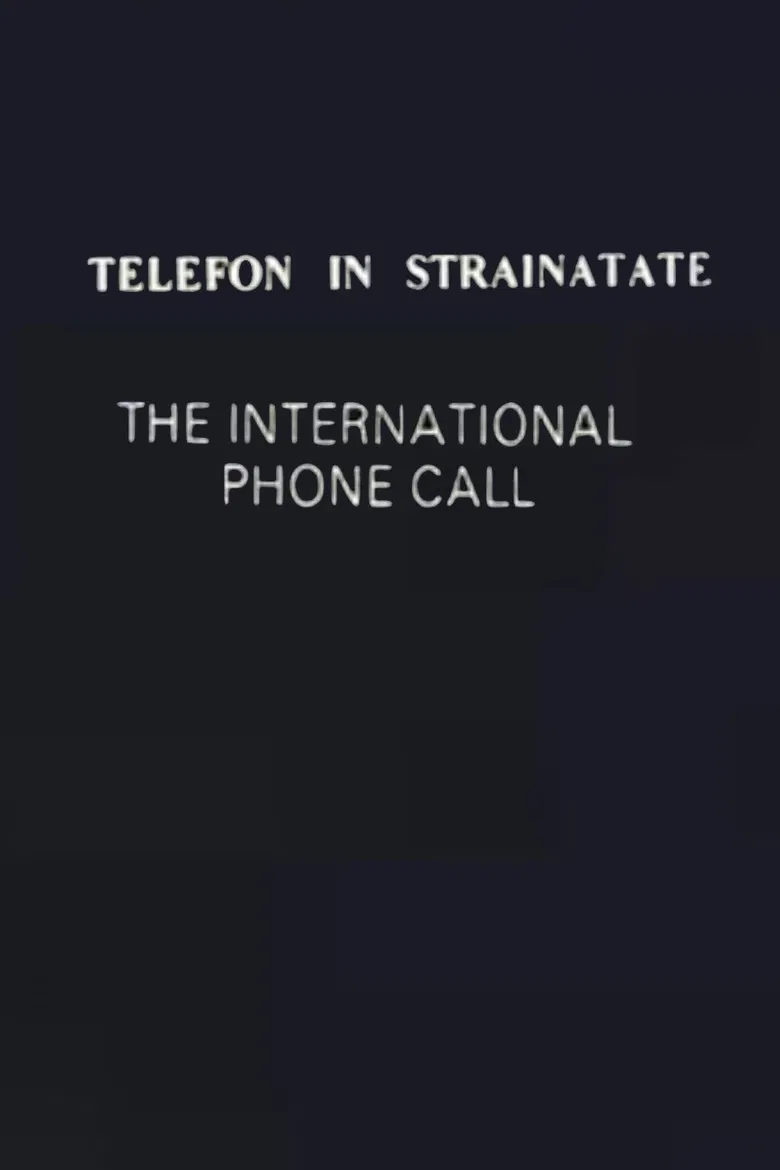 Telefon în Strainatate poster background