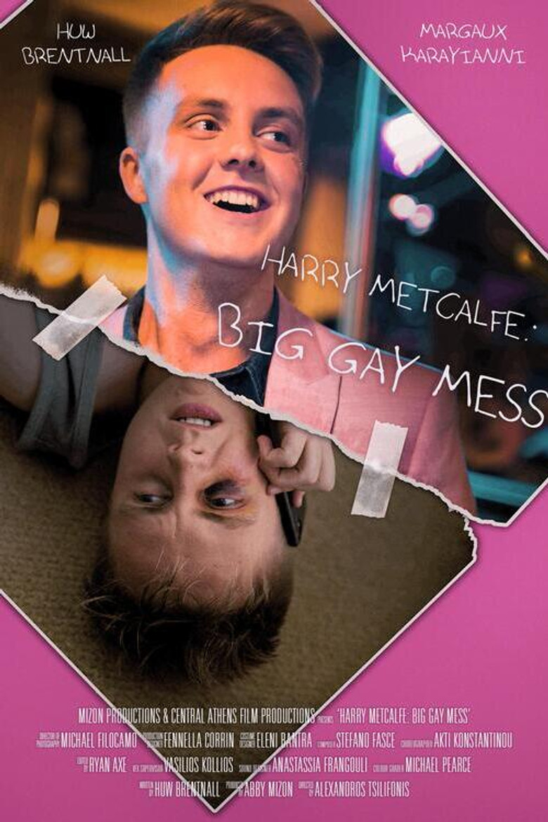 Harry Metcalfe: Big Gay Mess poster background