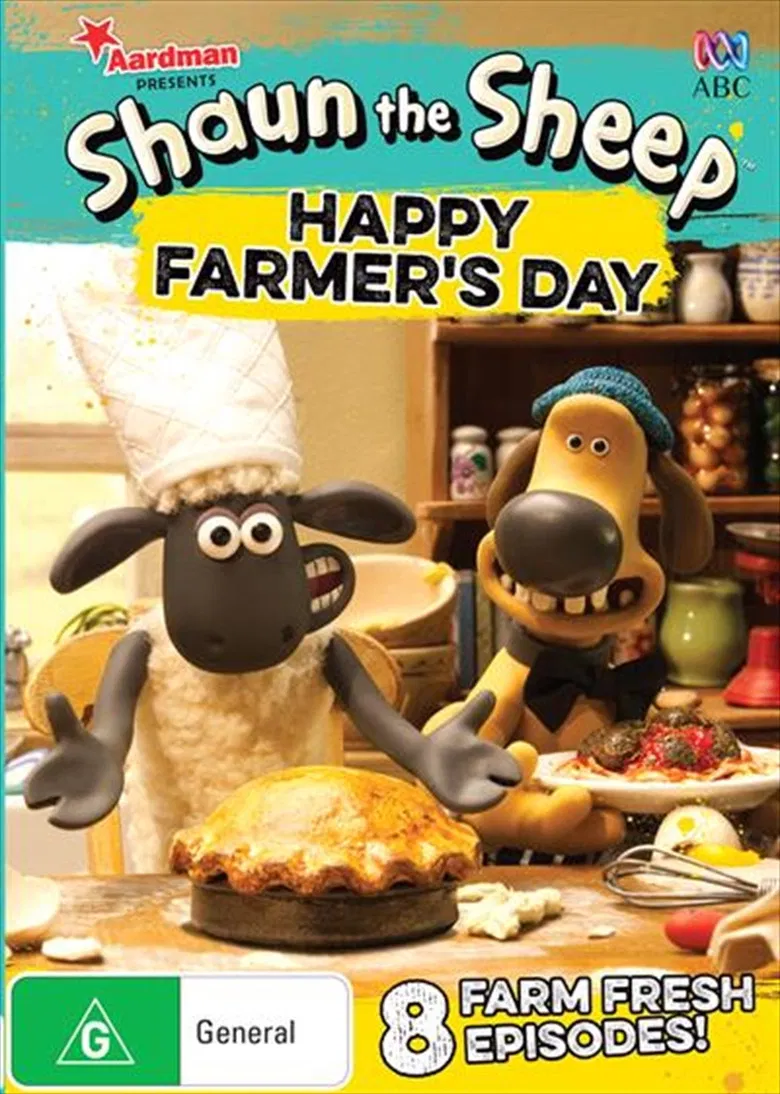 Shaun The Sheep: Happy Farmer's Day poster background