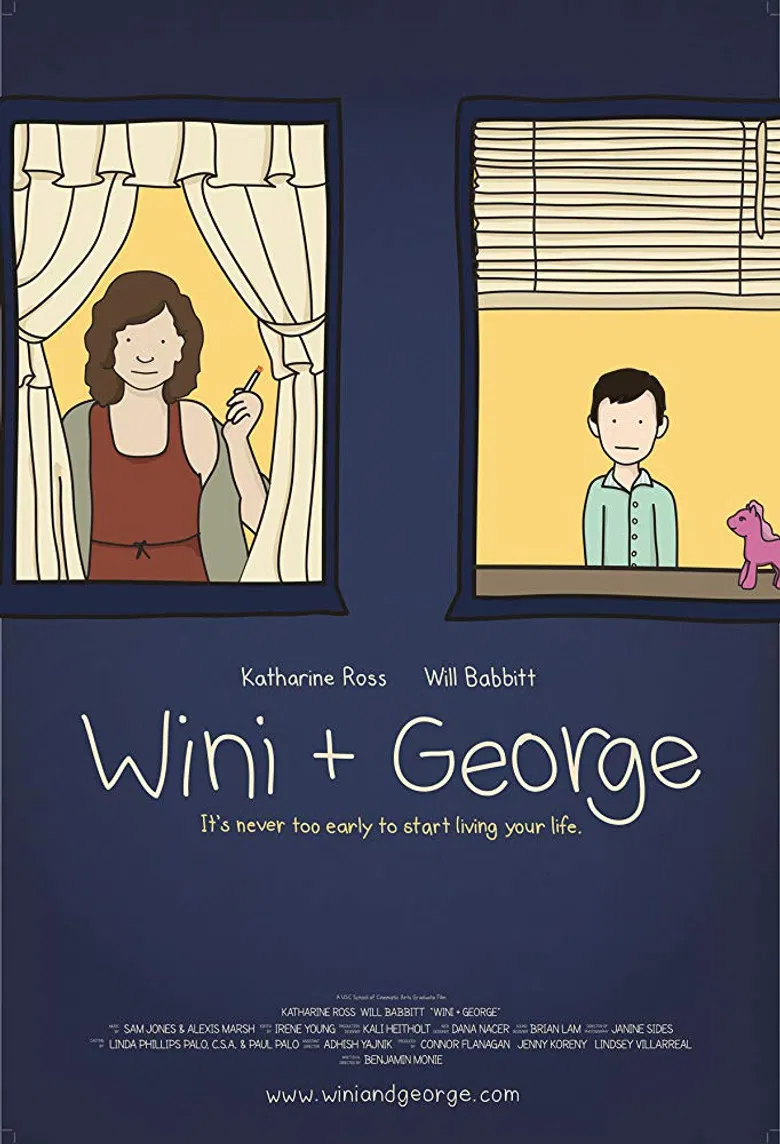 Wini + George poster background