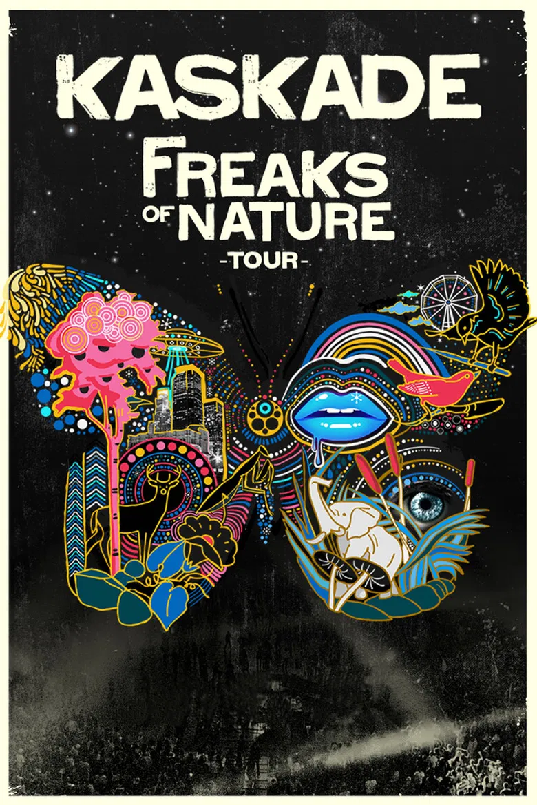 Kaskade: Freaks of Nature Tour poster background