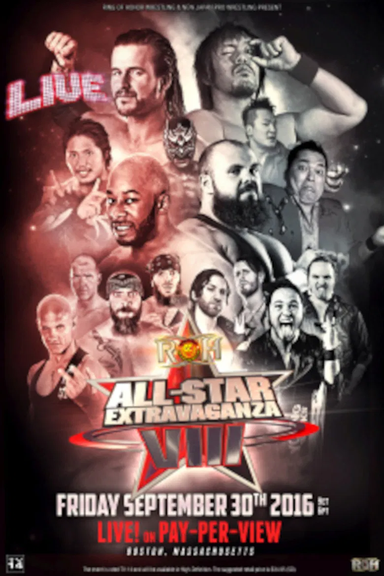 ROH: All Star Extravaganza VIII poster background