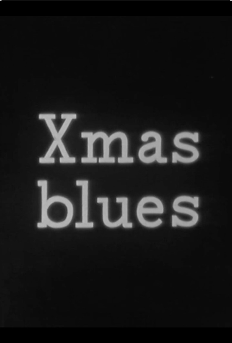 Christmas Blues poster background