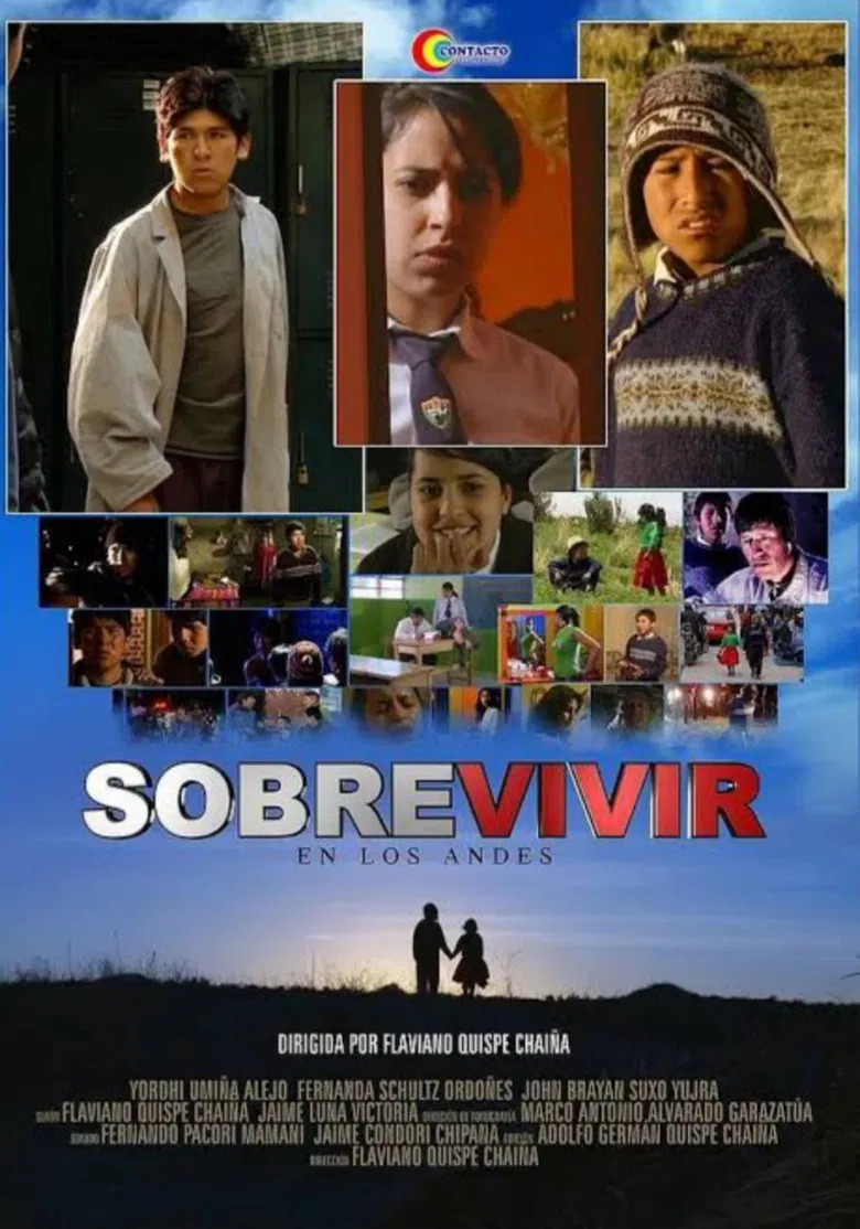 Sobrevivir en los Andes poster background