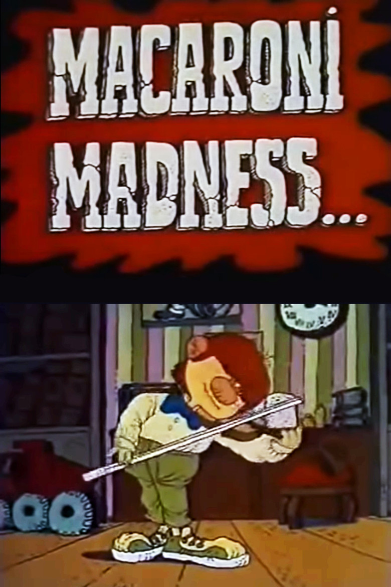 Death macaroni, or Professor Buggensberg's mistake poster background