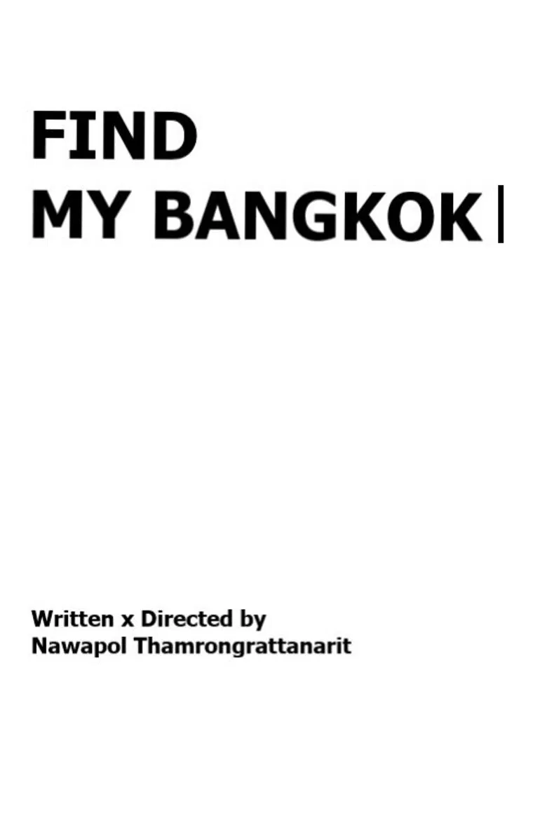 FIND MY BANGKOK poster background