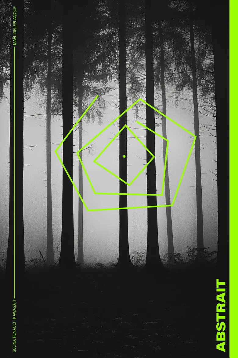 ABSTRAIT poster background