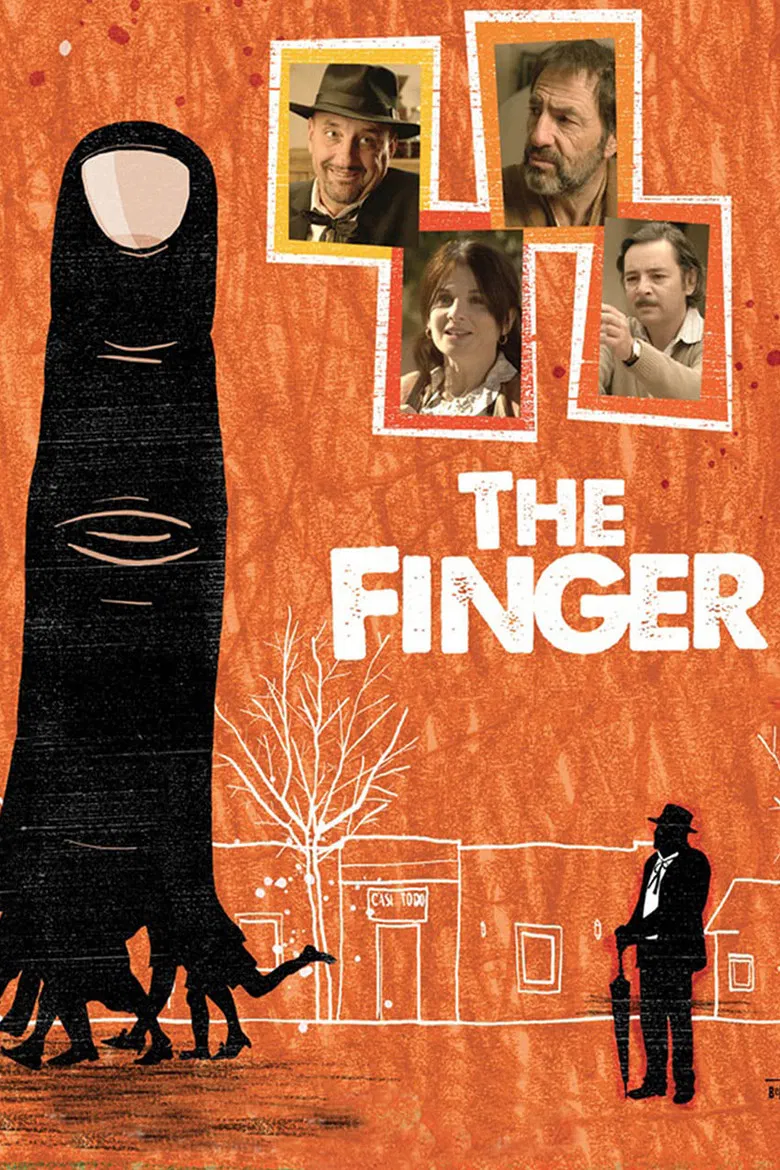 The Finger poster background