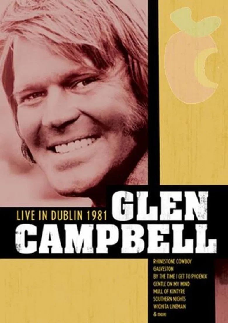 Glen Campbell | Live in Dublin poster background