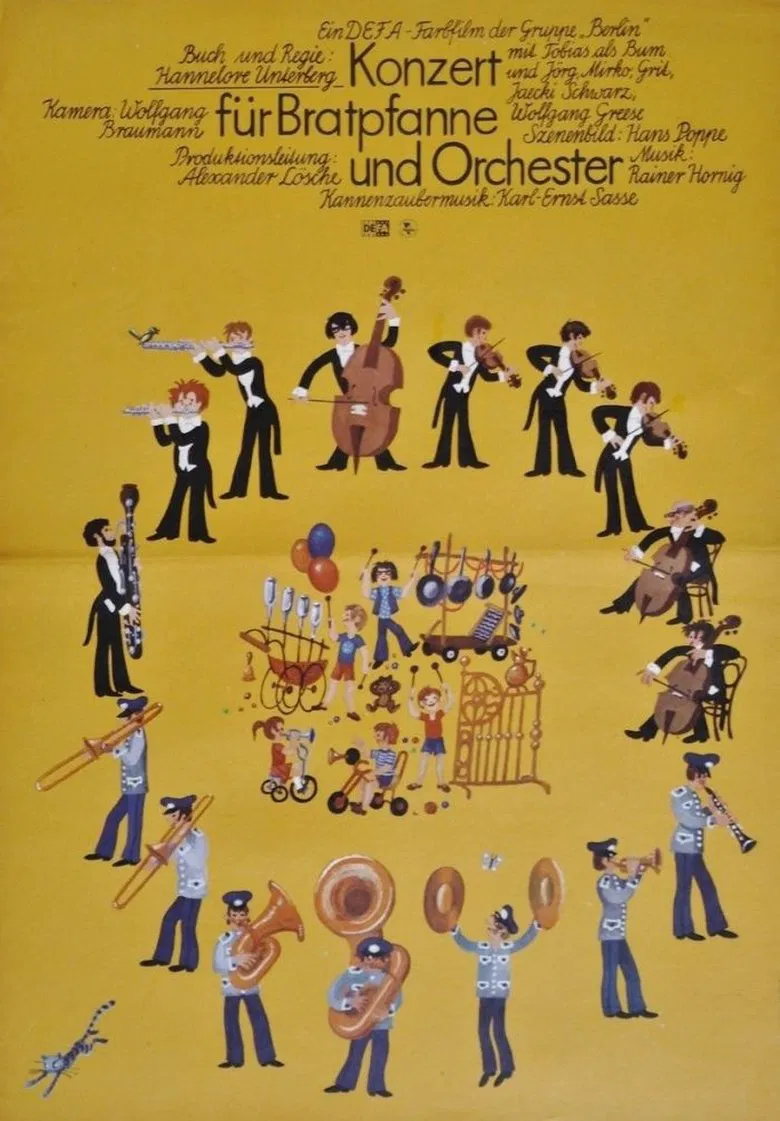 Concert for Frying Pan and Orchestra poster background