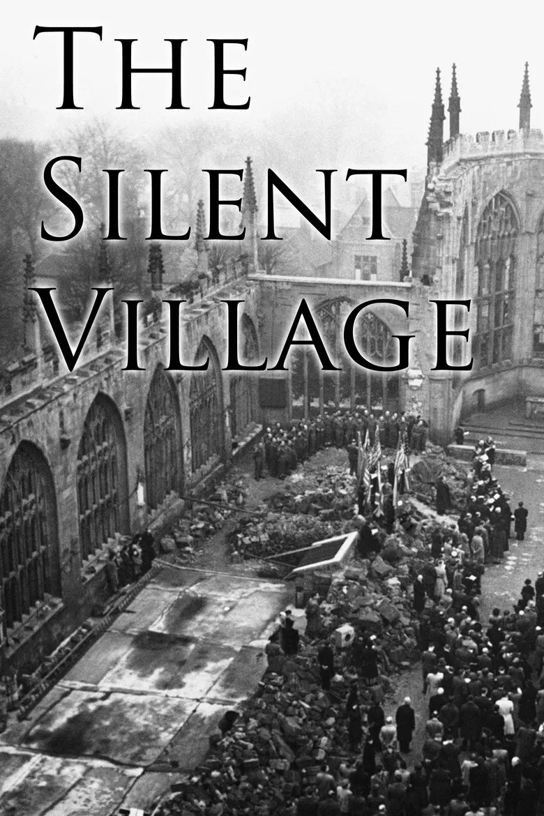 The Silent Village poster background