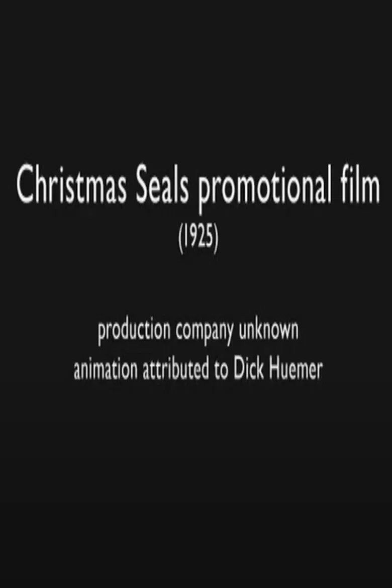 Christmas Seals Ad poster background