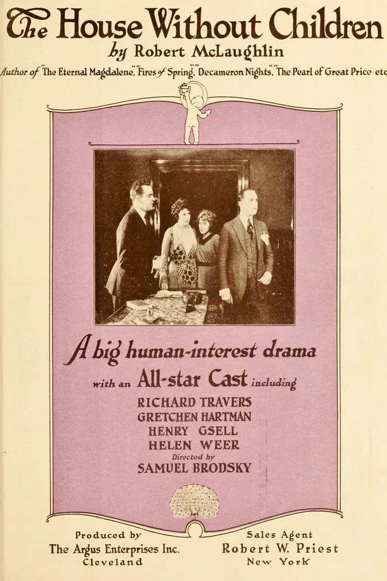 The House Without Children poster background