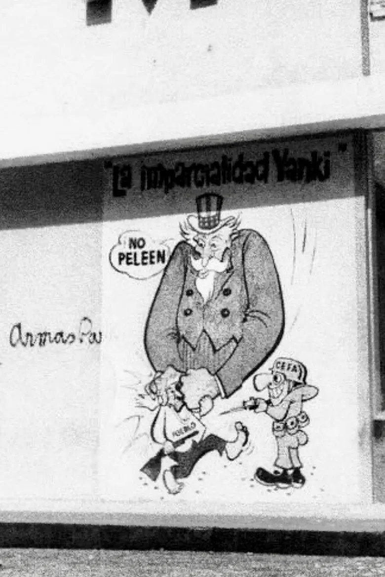 Fuera Yankis! poster background