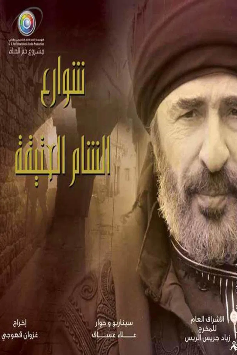شوارع الشام العتيقة poster background