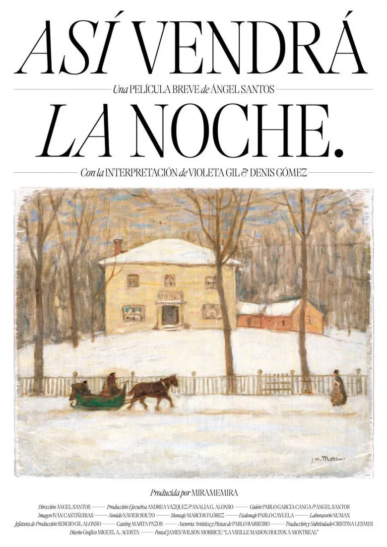 And So The Night Will Fall poster background