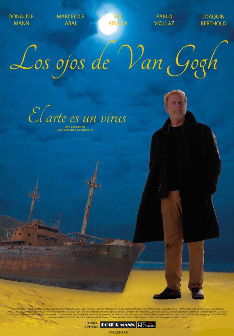 Los ojos de Van Gogh poster background