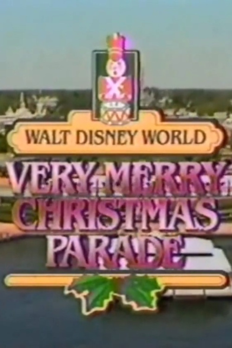 Walt Disney World Very Merry Christmas Parade poster background
