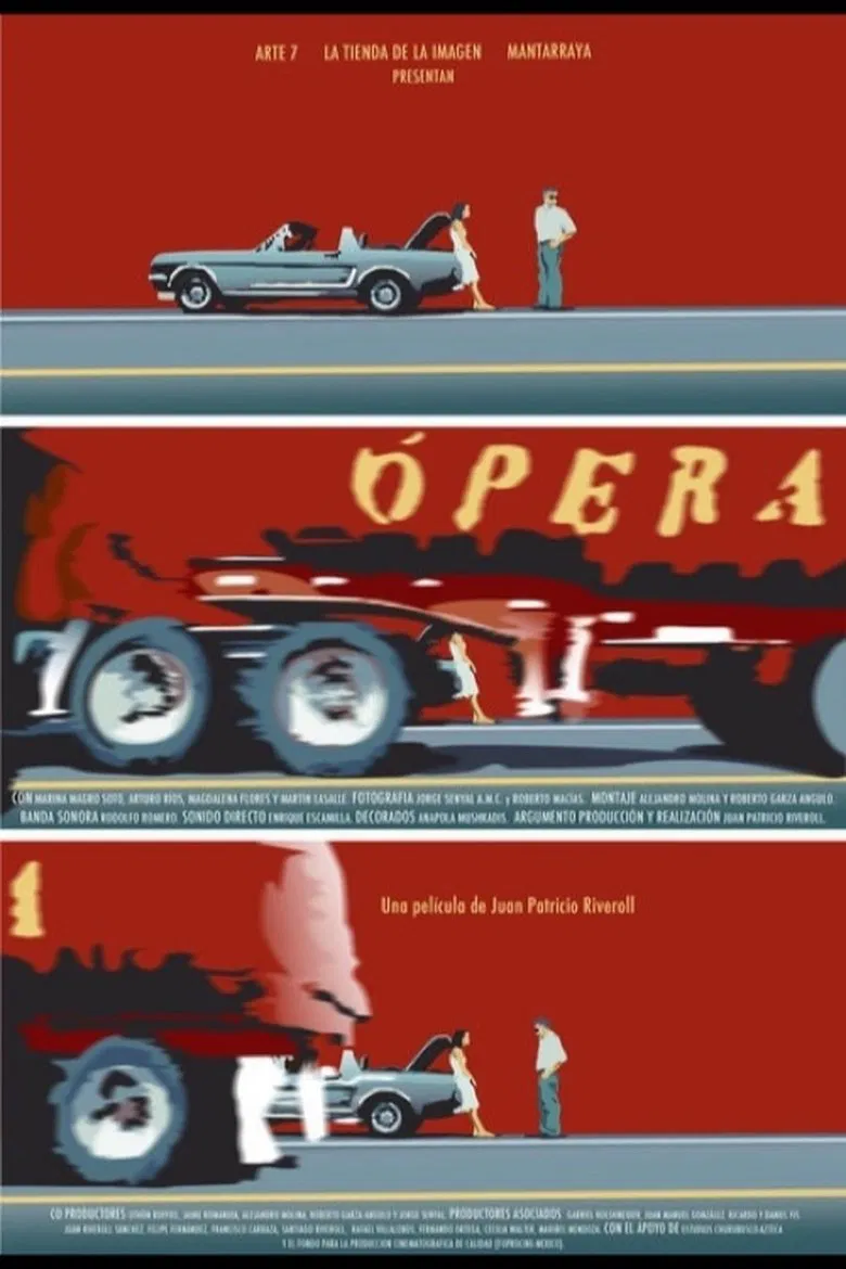 Ópera poster background