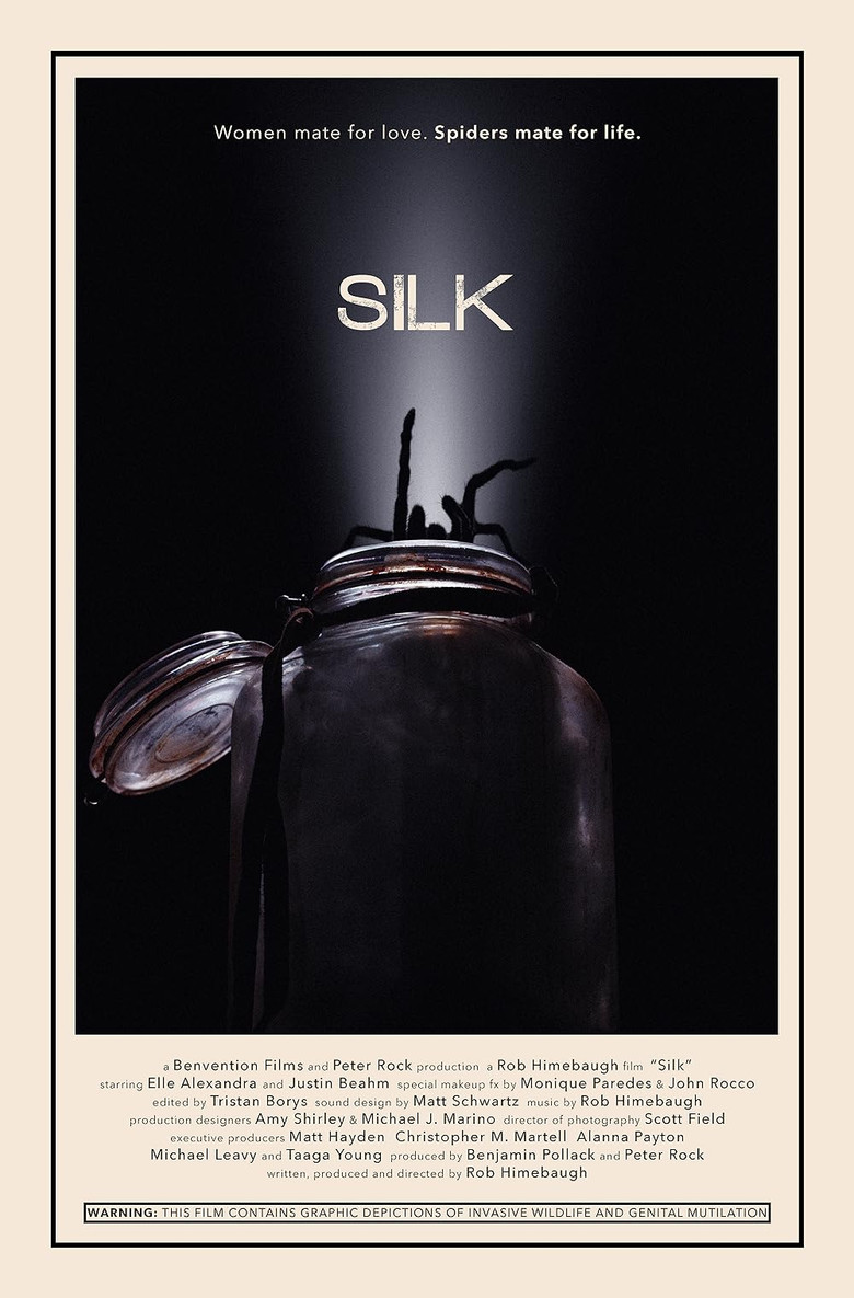 Silk poster background