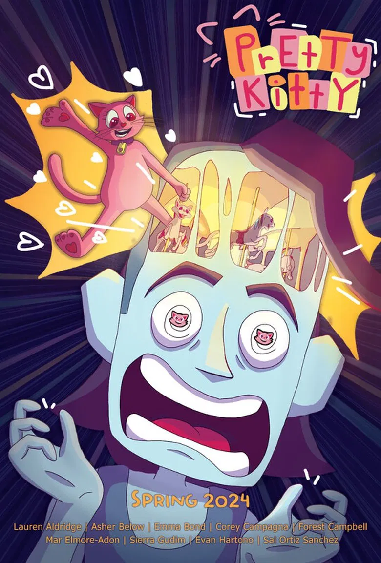 Pretty Kitty poster background