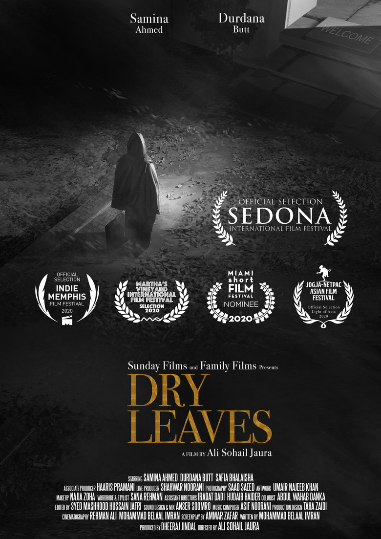 Dry Leaves poster background