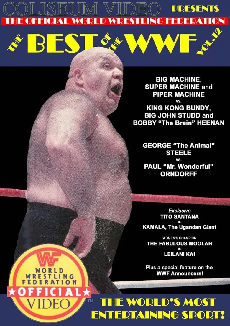 The Best of the WWF: volume 12 poster background