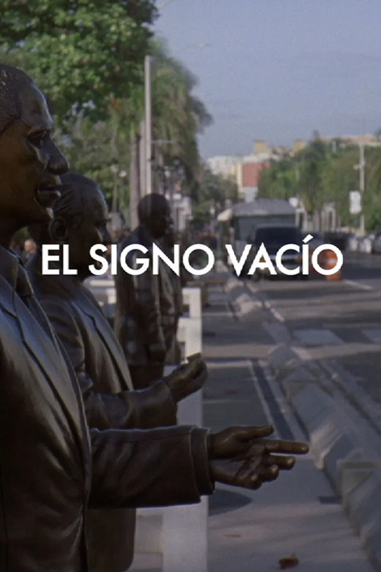 El Signo Vacío poster background