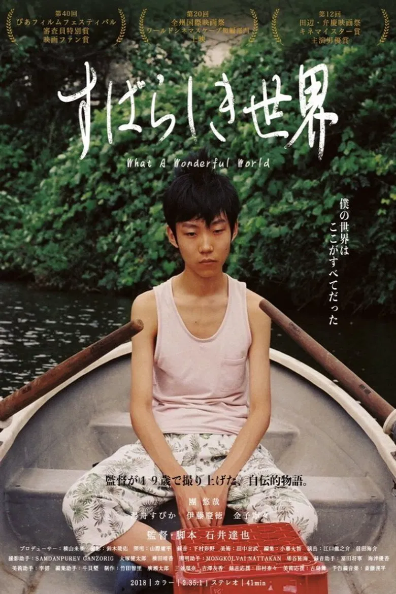 What a Wonderful World poster background