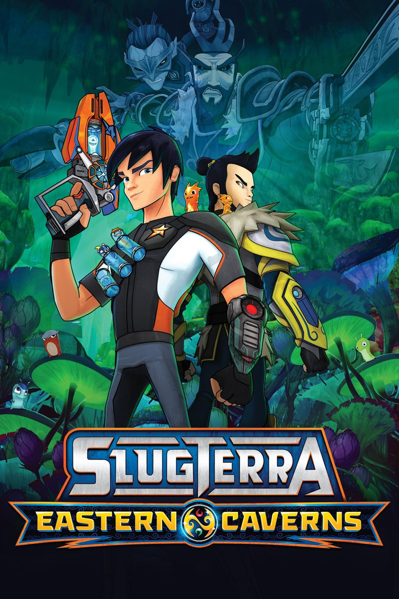 Slugterra: Eastern Caverns poster background