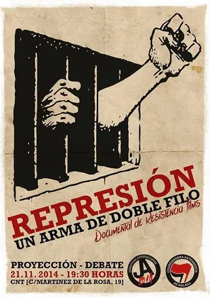 Represión: un arma de doble filo poster background