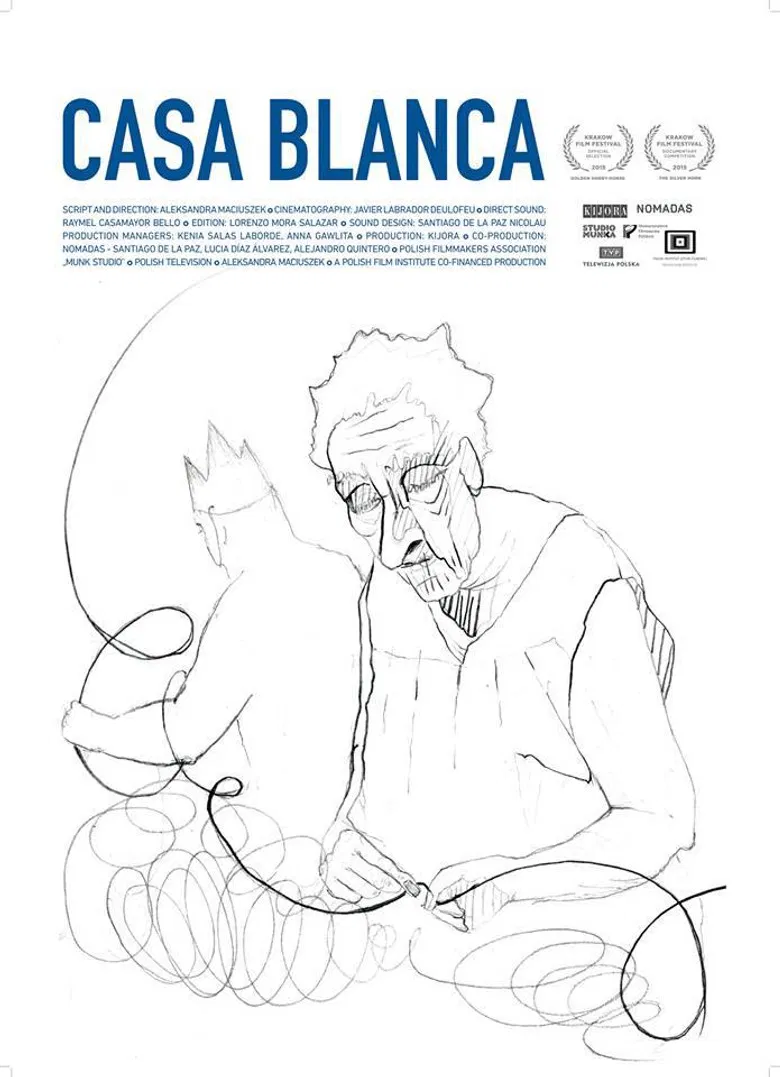 Casa Blanca poster background