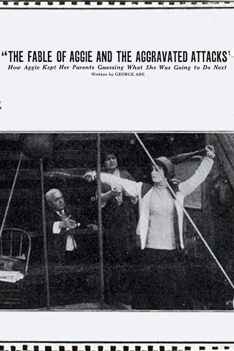 The Fable of Aggie and the Aggravated Attacks poster background