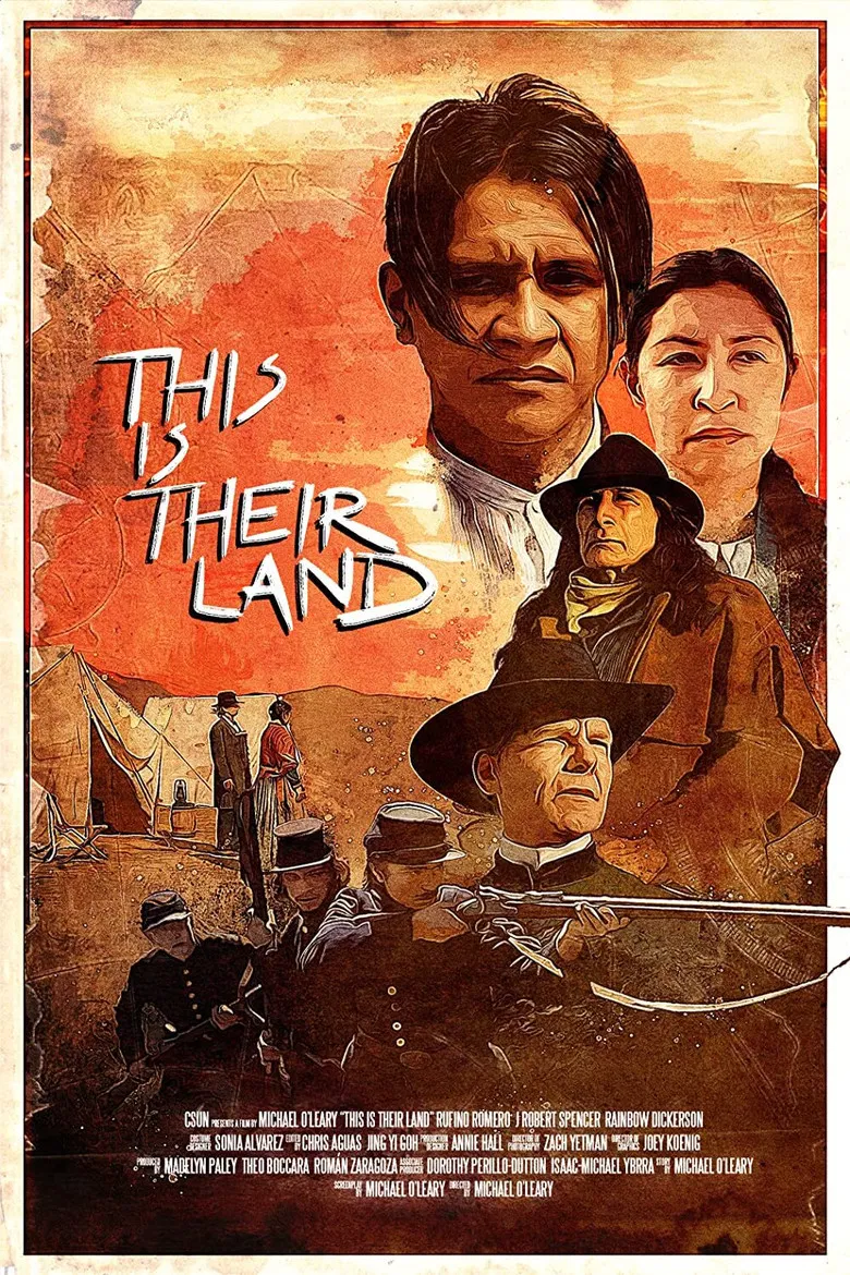 This Is Their Land poster background