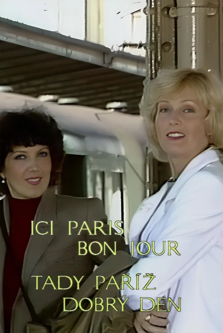 Tady Paříž, dobrý den poster background
