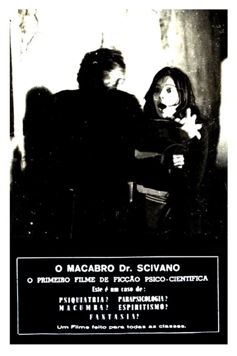 Macabre Dr. Scivano poster background