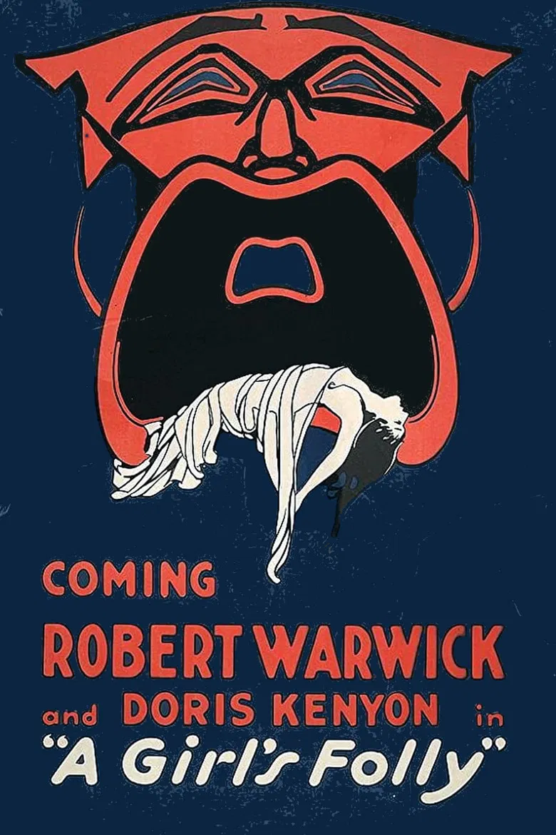 A Girl's Folly poster background