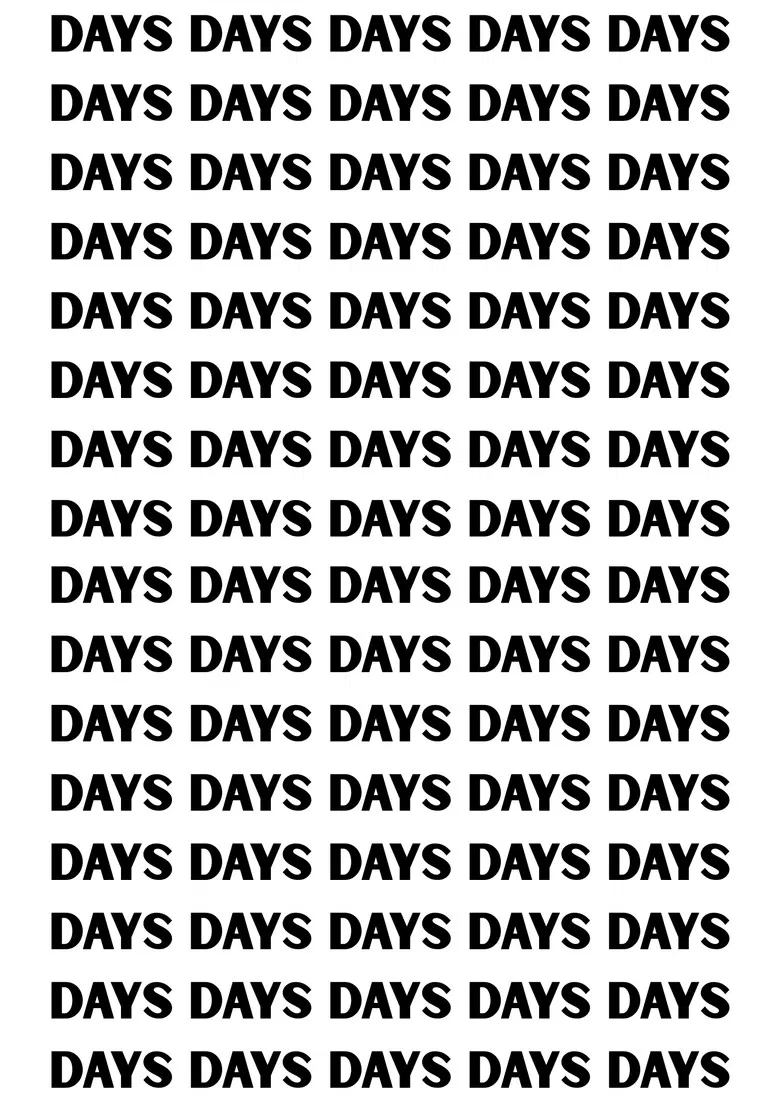 Days poster background