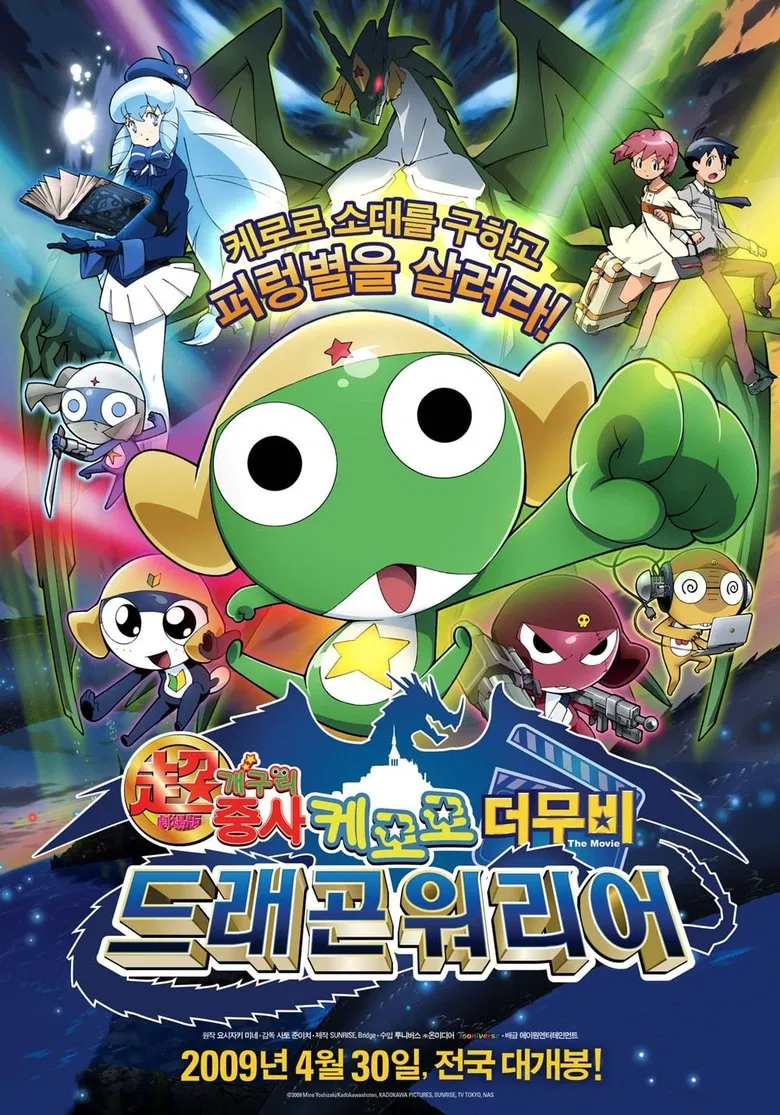 Sergeant Keroro: Kero 0 poster background