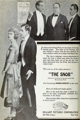 The Snob poster background