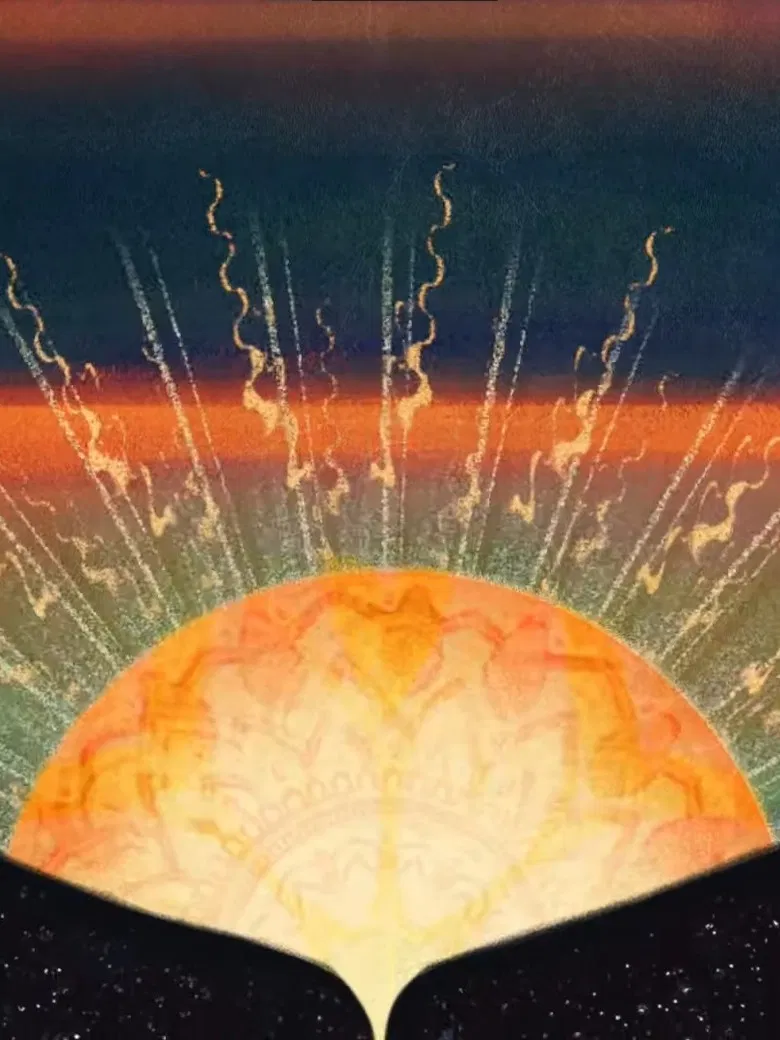 Marché des Lumières poster background