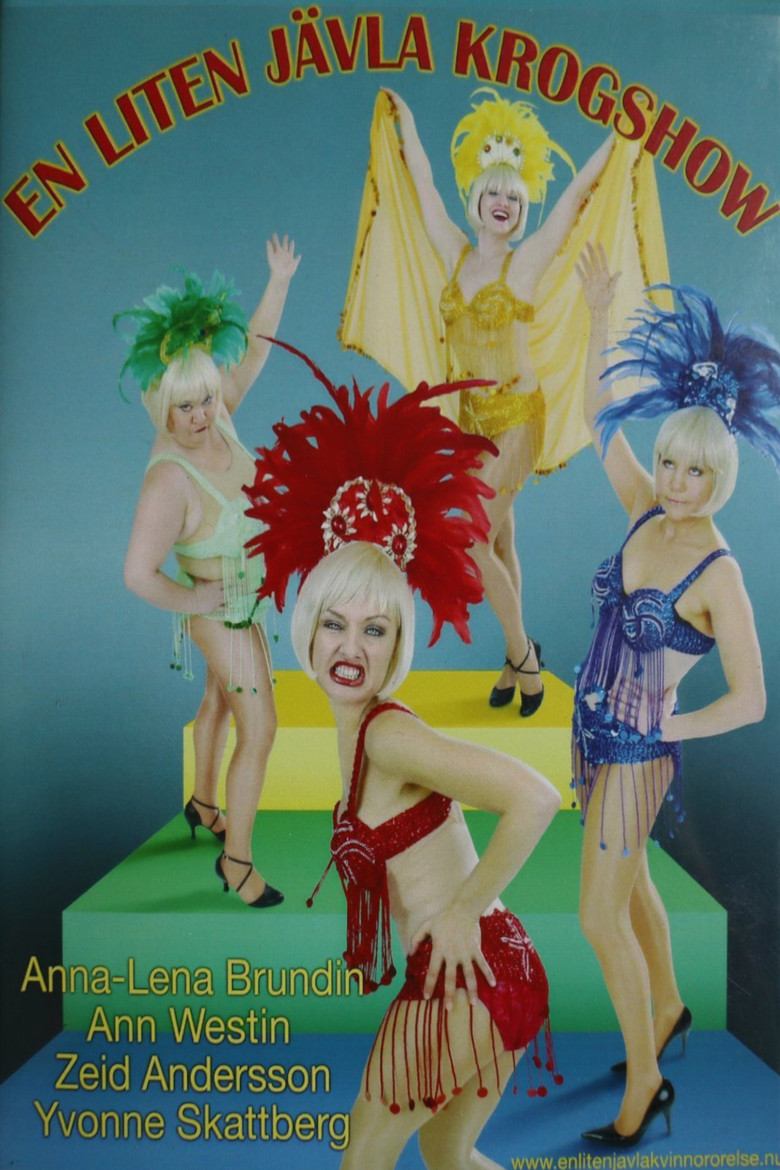 En liten jävla krogshow poster background