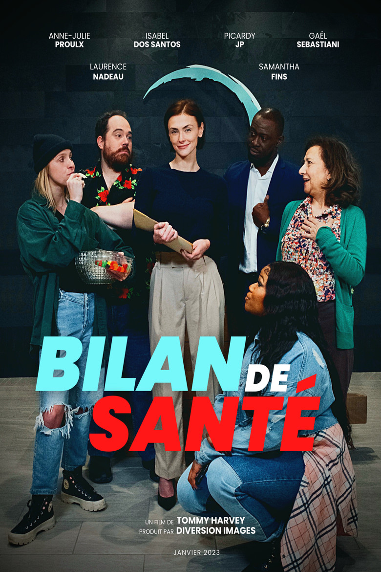 Bilan de santé poster background