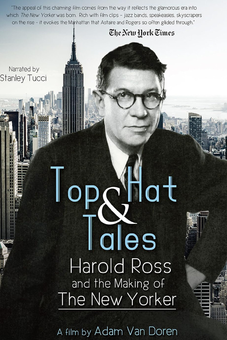 Top Hat and Tales: Harold Ross and the Making of the New Yorker poster background