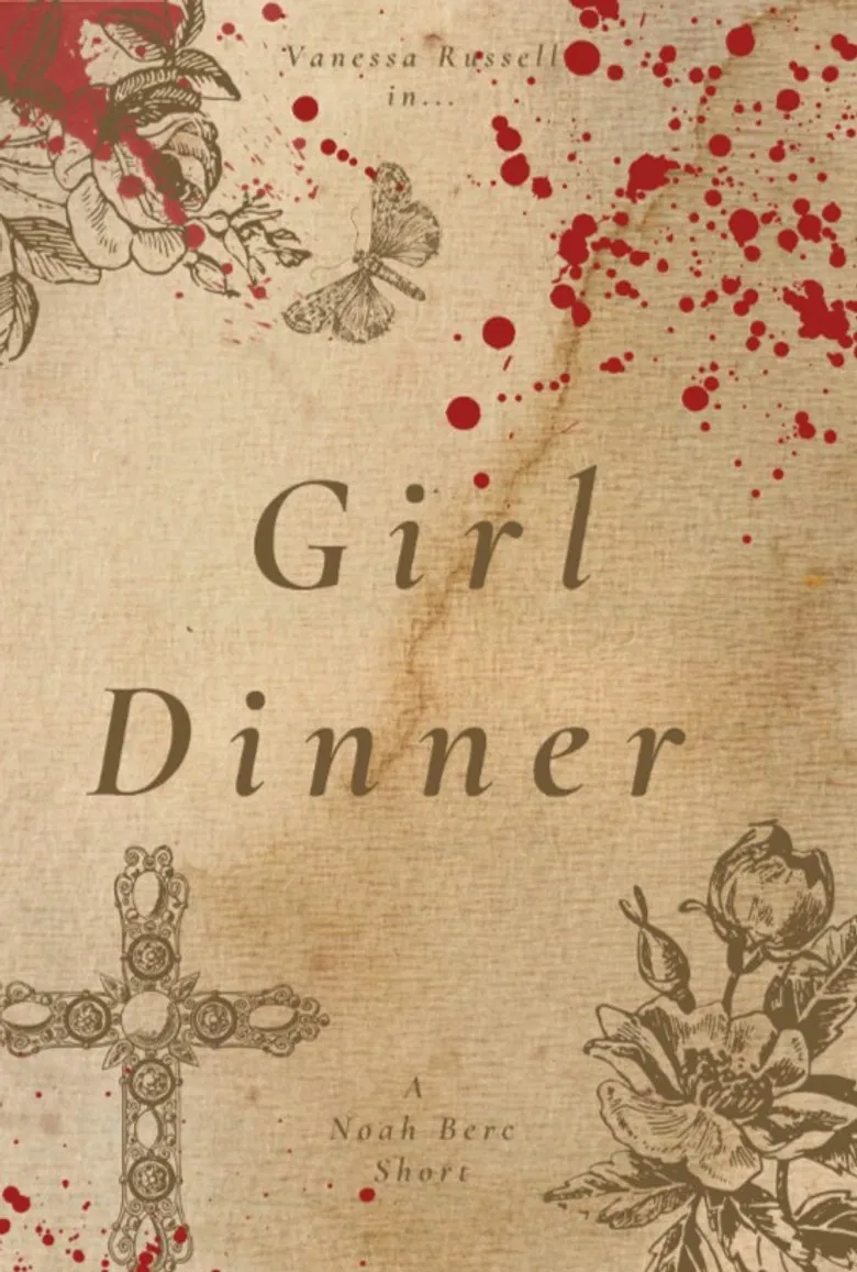 Girl Dinner poster background