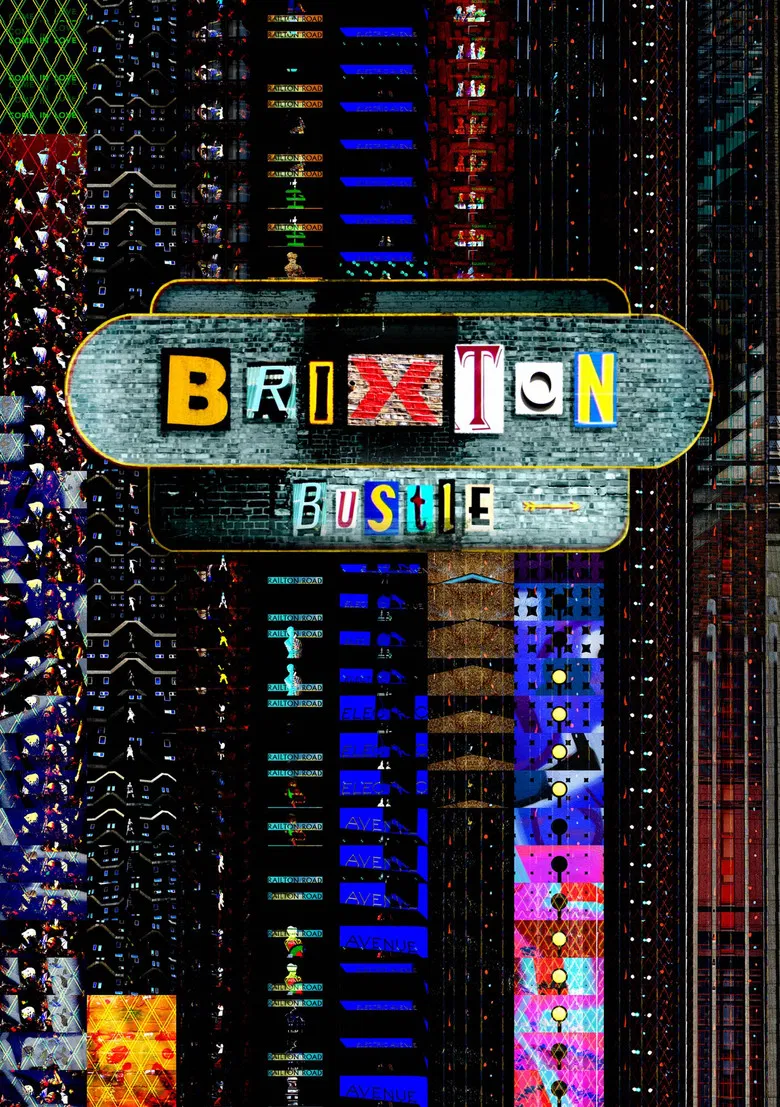 Brixton Bustle poster background