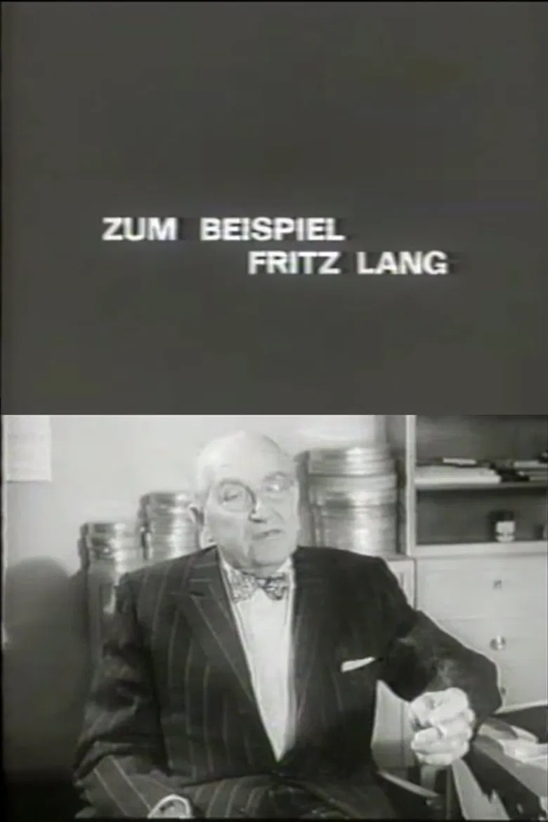 For Example Fritz Lang poster background