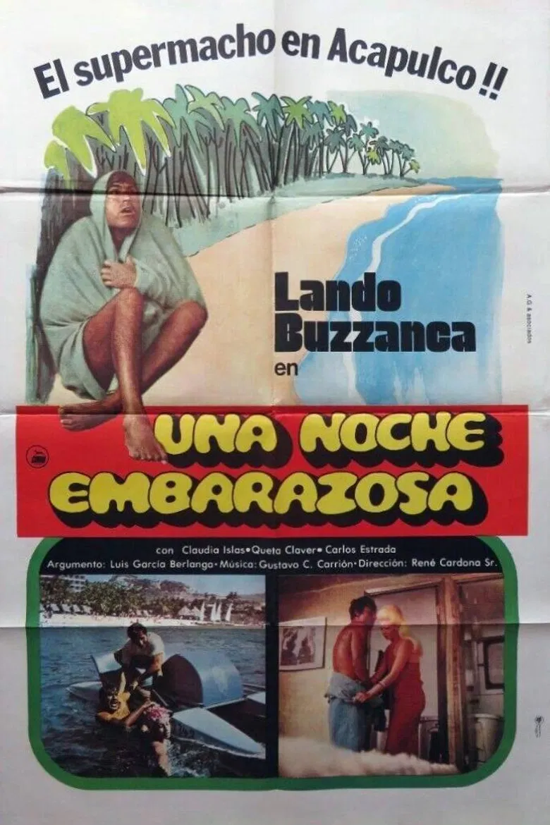 Una noche embarazosa poster background